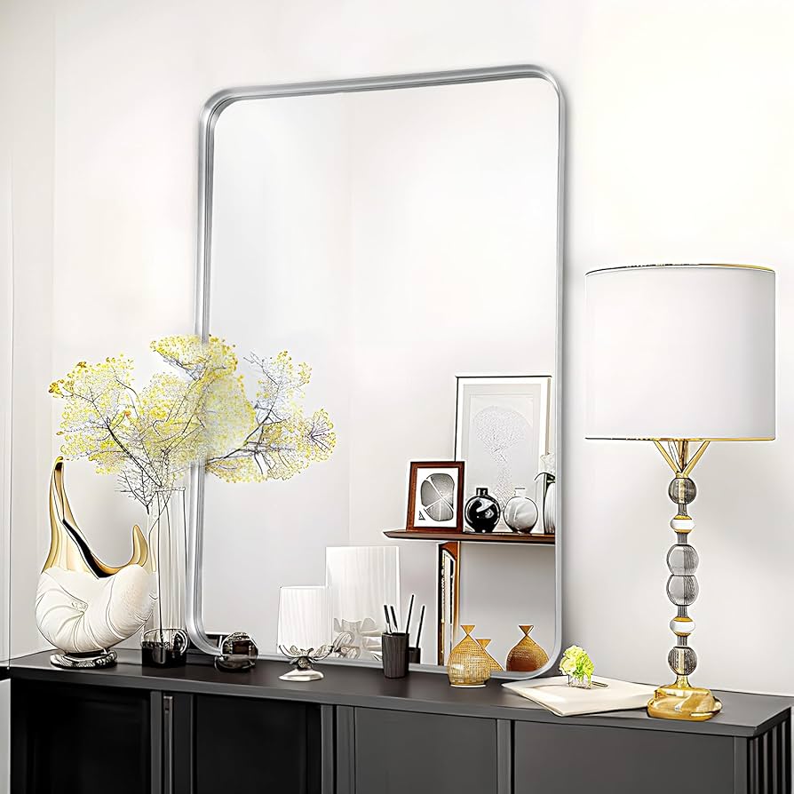 ReFa - rosa0720 Amazon.com: Fabuday Bathroom Wall Mirror Rectangle - 36x24